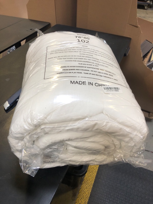 Photo 1 of COONP King Mattress Topper, Extra Thick Pillowtop, Cooling Plush Mattress Pad Cover Cotton Top Bed Topper Protector with 8-21 Inch Deep Pocket