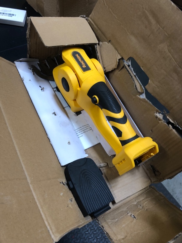Photo 1 of MtiolHig 11-inch Cordless Hedge Trimmer for DeWalt 20V Battery, 3-in-1 Handheld Electric Grass Shear & Shrub Trimmer with 3 Replacement Blades, Lightweight Bush Trimmer for Yard & Lawn, Garden Tool
