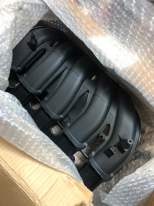 Photo 1 of MITZONE Engine Intake Manifold with Gasket Compatible with 2006-2014 Volkswagen Beetle Convertible Golf Jetta Wagon Passat Rabbit SportWagen 2.5L 5 Cylinder Part# 07K133201M 07K133201F 07K133201K