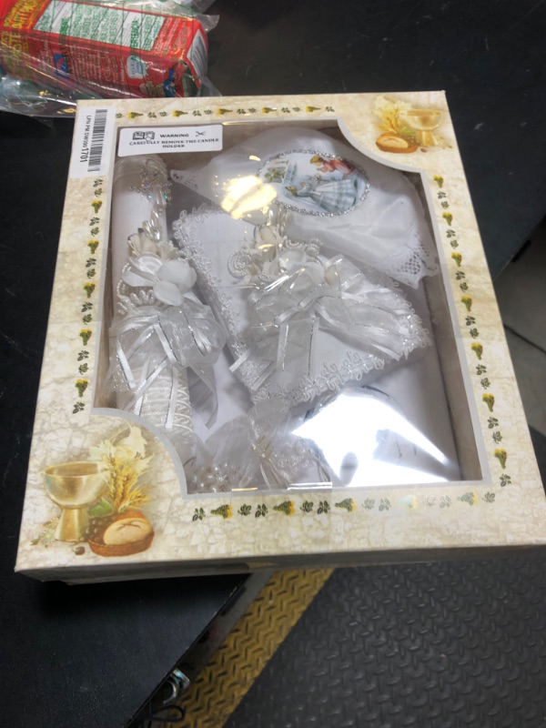 Photo 1 of First Communion Candle Set for a Girl/Regalo sorpresa de Bolos (Tiempo limitado)