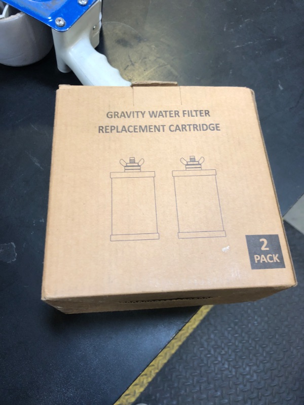 Photo 1 of PF-1 Black Purification Elements, Replacement Filters for PM-2/PB-2/BB8-2 Purification Elements and Gravity Water Filter System (2 Pack) (Black)