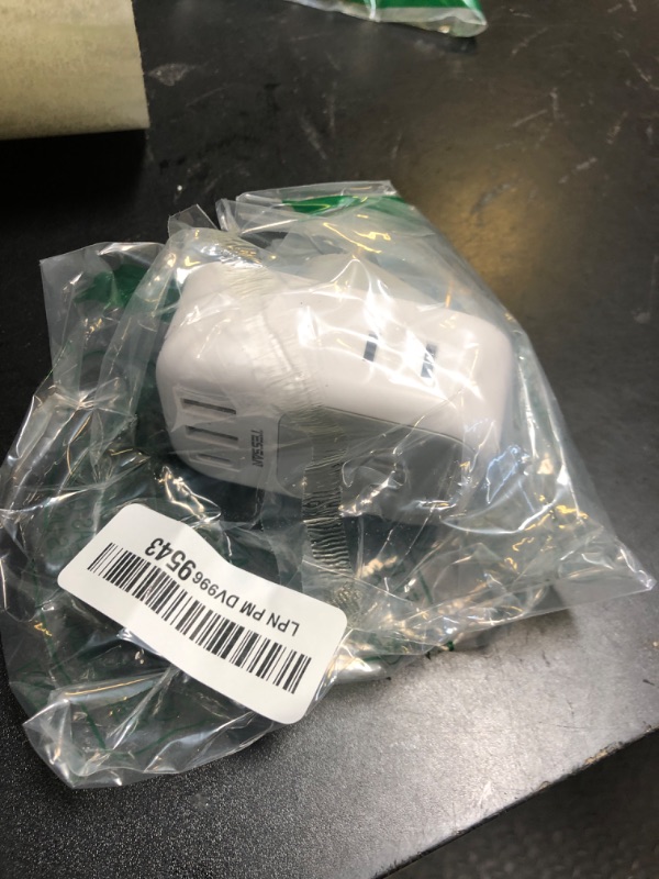 Photo 1 of TESSAN South Africa Power Adapter, Type M Plug Adaptor with 4 American Outlets 3 USB Charger (1 USB C Port) for US to Bhutan Botswana Namibia Nepal
