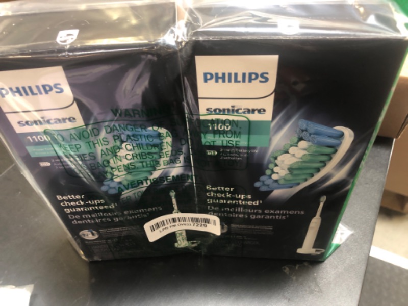 Photo 1 of Philips Sonicare Dailyclean Rechargeable Electric Toothbrush, 2 Count