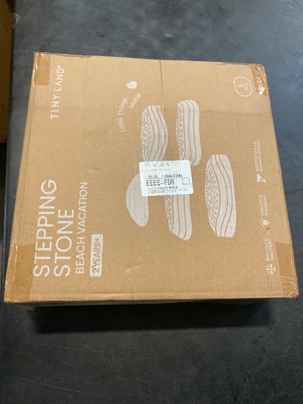 Photo 1 of Tiny Land Stepping Stones for Kids, 5PCS Stepping Stones for Toddlers 3-5, Non-Slip Balance Stepping Stones Kids, Promoting Toddler's Balance & Coordination Skills
