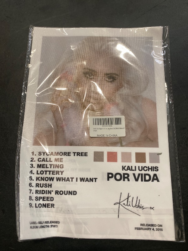 Photo 1 of XIANNOU American Singer Songwriter Kali Uchis Poster Canvas Wall Art Posters For Room Aesthetic And Decor 4Poster For Living Room Bedroom Office Decor 08x12inch(20x30cm)