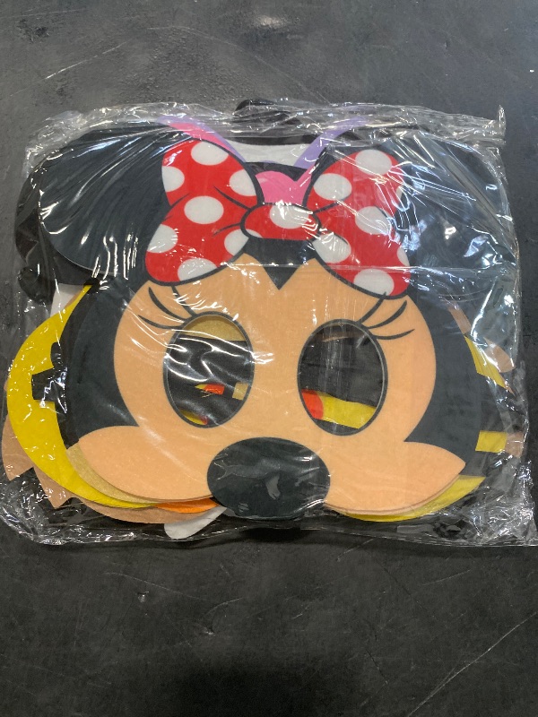 Photo 1 of 12pcs Cartoon masks party for boys and girls 