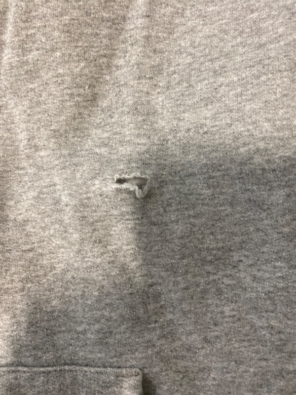 Photo 1 of Size Large Hanes Men's Full-Zip Eco-Smart Hoodie, Light Steel, Large