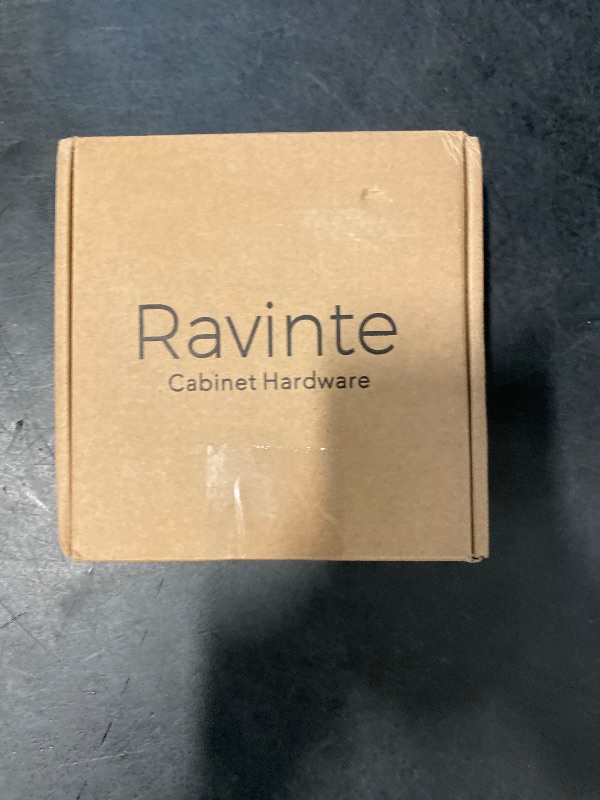 Photo 1 of Ravinte 40 Pack Matte Black Kitchen Cabinet Knobs 1-1/4 Inch Round Drawer Pulls Flat Black Stainless Steel Drawer Handles Door Hardware for Dresser Cabinets