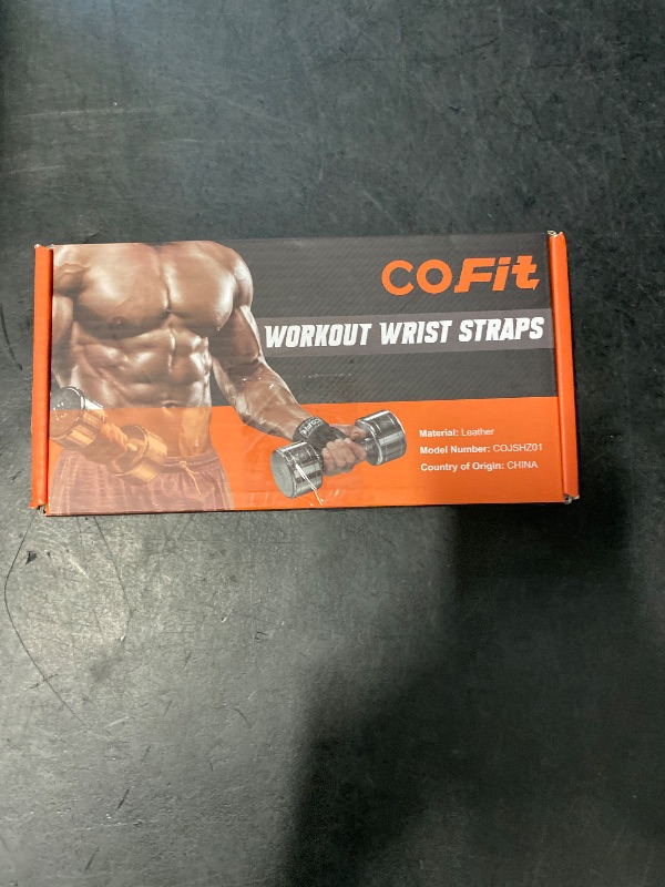 Photo 1 of COFIT Wrist Straps for Weightlifting, Workout Wrist Wraps with Dual-Layer Oxford Leather, Enhanced Grip for Optimal Hand and Wrist Protection for Deadlift and Dumbbel - Small size Pink