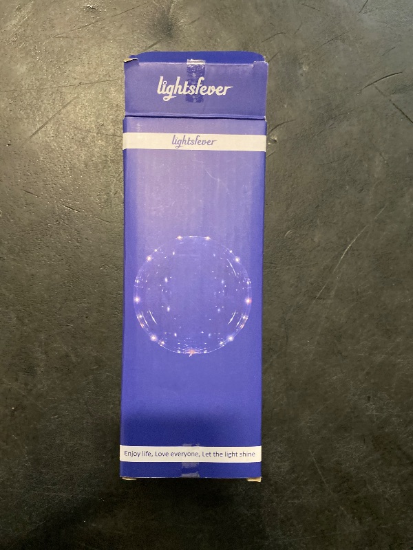 Photo 1 of Led  Bobo Party Balloons kit 6 Pack-Clear Warm White with Cell Batteries Included Great with Helium or air (warm white, 6 pack)