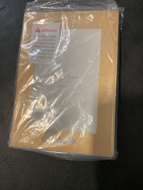 Photo 1 of Monolike Standing Paper Frame 4x6 Metallic Series Matte Gold 10p 4x6Inch Size