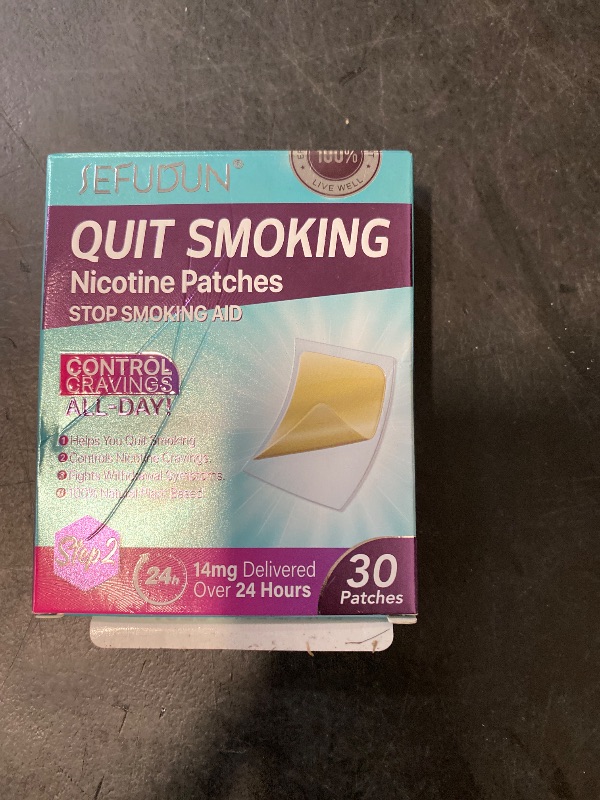 Photo 1 of Quit Smoking Patches,14 mg Step 2 Smoking Patches, Step Patches to Quit Smoking, Smoking Aid to Help Quit Smoking 30 Patches