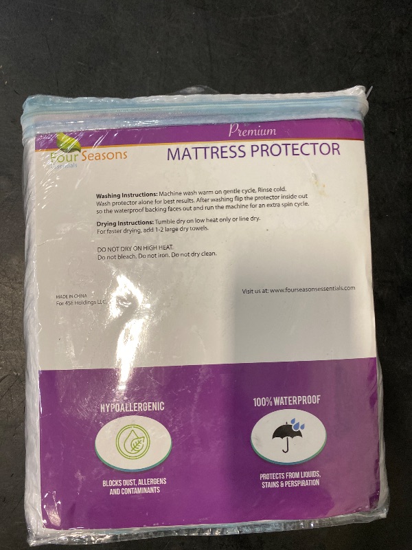 Photo 1 of RV King Waterproof Mattress Protector (72" Wx80 L) - Fitted Sheet Style - Premium Quality Cover Protects Against Dust Allergens