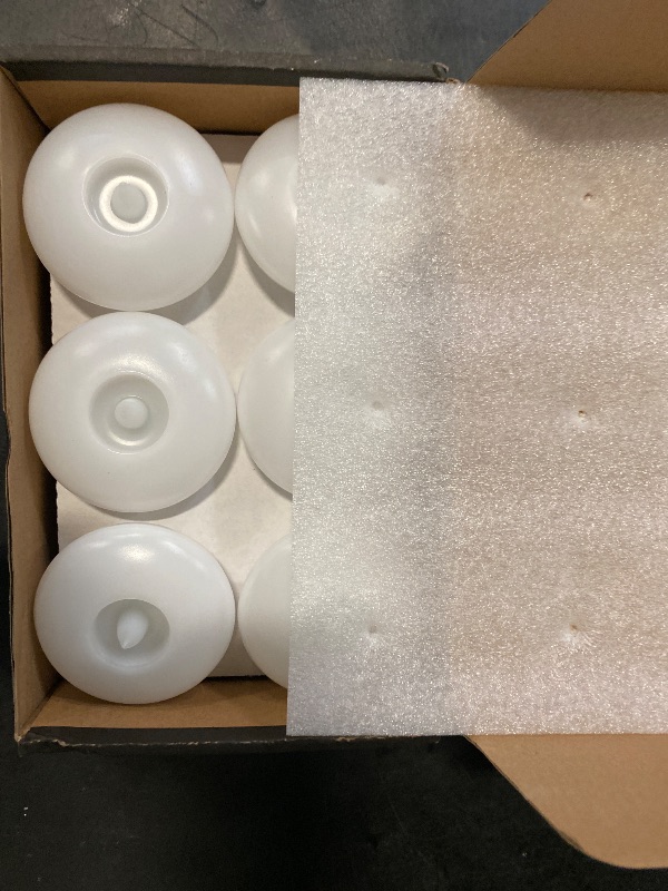 Photo 1 of Homemory 12 Pack 3” Flameless Led Floating Candles, 200 Hour White Battery Operate Waterproof Tealights for Cylinder Vases, Centerpieces at Wedding Decor, Party, Pool