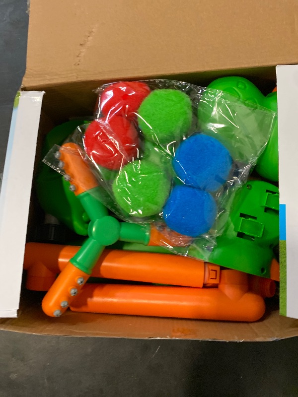 Photo 1 of VATOS Water Sprinkler Baseball Outdoor Toy for Kids, 4 in 1 Dinosaur 360° Spin Sprinkler Water Tee-Ball & Ball, Summer Fun Play Games Outside Backyard Yard Garden Lawn for Toddlers Boys Girls