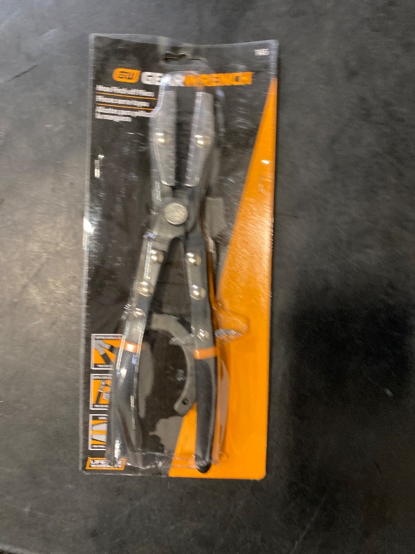 Photo 1 of GEARWRENCH Automatic Locking Ratcheting Hose Pinch Off Pliers | 145