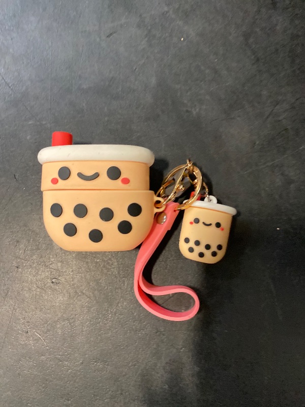 Photo 1 of AirPods Pro 2 Case Cute with Boba Keychain,AirPods Pro 2nd Generation Case Cover 2022,Pink Boba Tea AirPod Pro 2 Cases Only Cute AirPods Pro 2Case for Girls Women (AirPod Pro 2 Case)