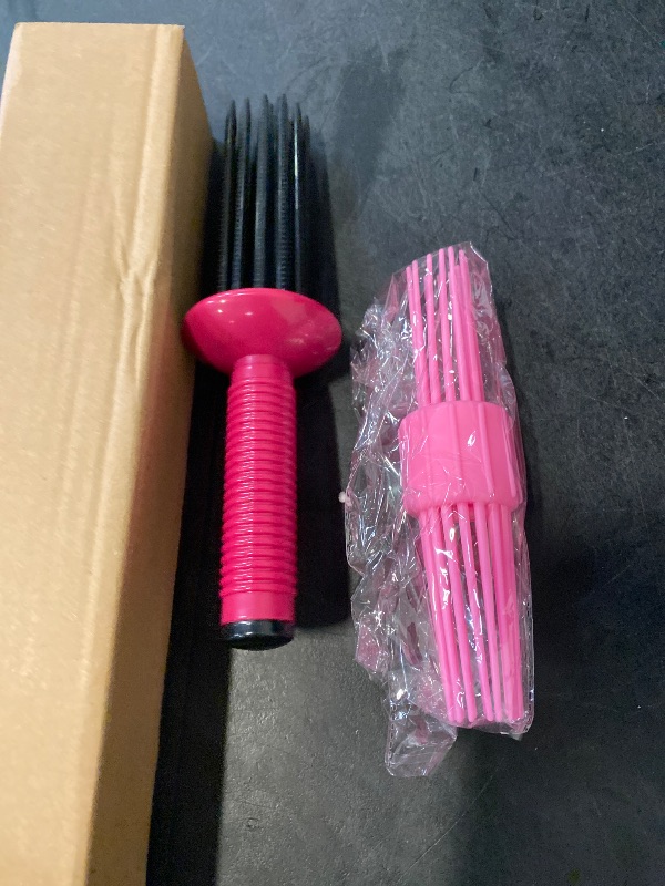 Photo 1 of HAIOLORPRO 2PCS Curling Roll Comb, Curling Roll Comb for Curly Hair, Three Different Sizes of Styler for Curly Hair, Hair Curling Roll Comb, Hair Tools for Casual Wear or Special Events