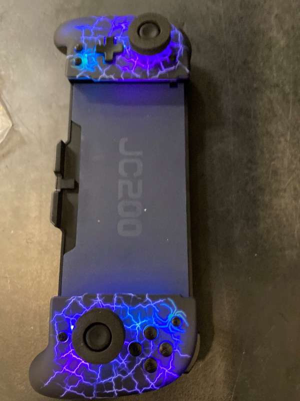 Photo 1 of Switch Controllers, Hall Effect Joystick (No Drift) Switch Joypad for Nintendo Switch/OLED, Full-Size Grip Wireless Switch Pro Controller with 9 Color Lights. Ideal for Those Who Prefer Handheld Mode