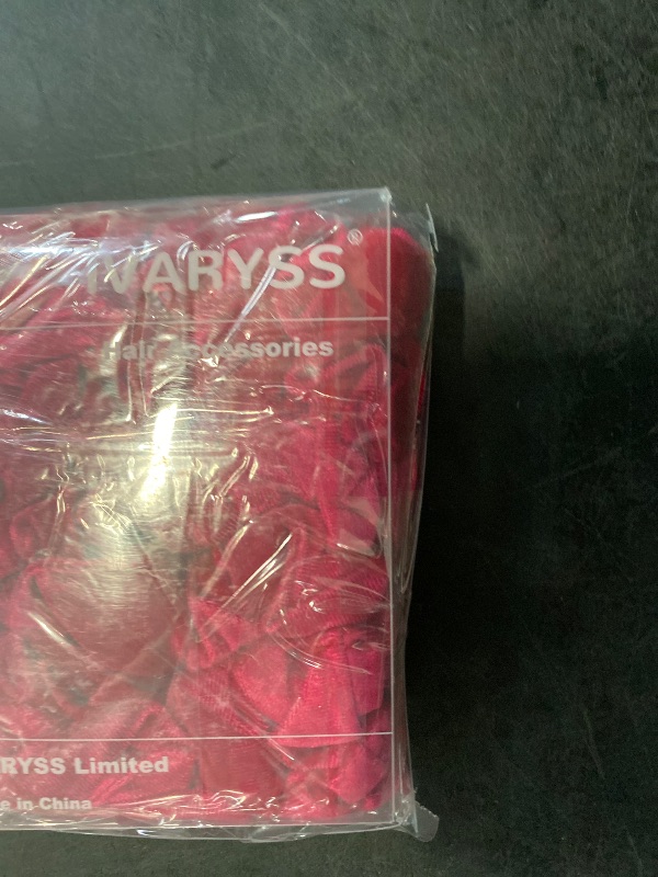 Photo 1 of IVARYSS Hot Pink Scrunchies, Premium Velvet Soft Hair Scrunchy, Solid Colors Thick Elastic Bands, Hair Accessories for Women and Girls, 12 Pack
