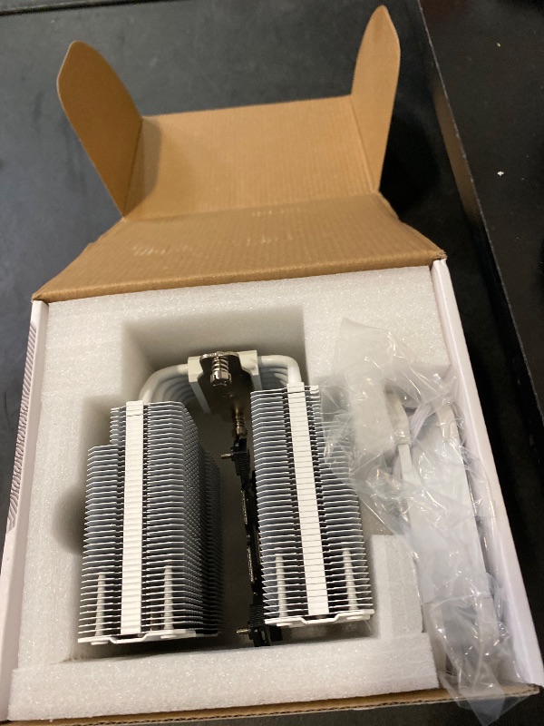 Photo 1 of Thermalright Peerless Assassin 120 Mini White CPU Cooler, 6 Heat Pipes AGHP Technology, with 120mm PWM Fan, 1500RPM Speed, for AMD:AM4 AM5/Intel LGA 1851/1700/1150/1151/1200/2011,PC Cooler