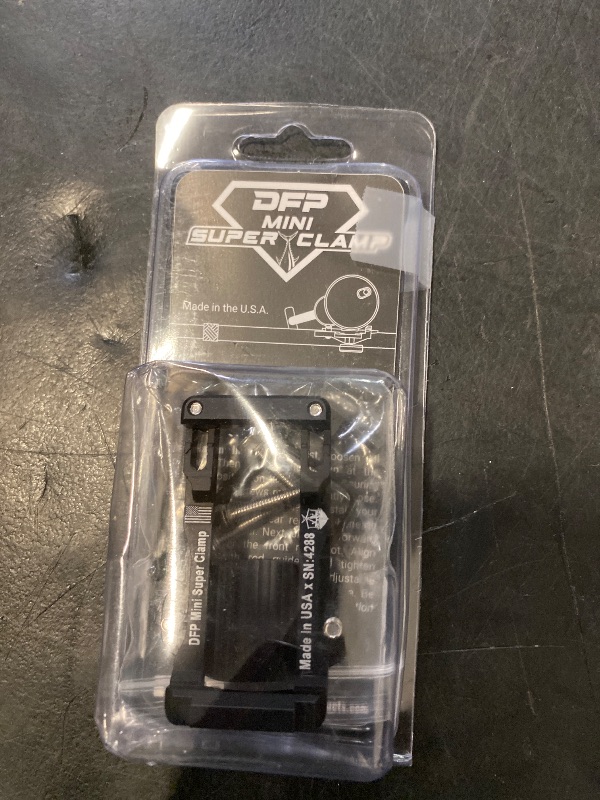 Photo 1 of Duran's Fishing Products Mini Super Clamp, Black