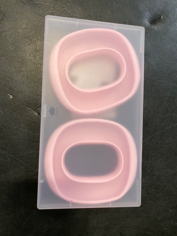 Photo 1 of Silicone Case Cover for AirPods Max, Ear Pad Case Cover/Ear Cups Cover/Headband Cover for AirPods Max Headphones, Accessories Soft Silicone Protector for Apple AirPods Max New USB-C (2024) (Pink)