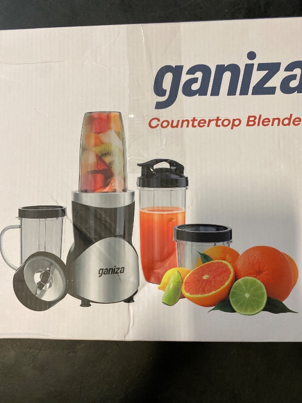 Photo 1 of Ganiza Smoothie Blender, 900W Blenders for Shakes and Smoothies, 15-Piece Personal Blender and Grinder Combo for Kitchen, Smoothies Maker with 4 BPA-Free Portable Cup, Nutritious Recipe