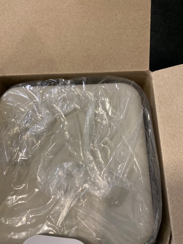 Photo 1 of monbento - MB Square Coton gray bento box - Large - 2 tier leakproof lunch box for work lunch packing and meal prep - BPA free - Food grade safe food containers