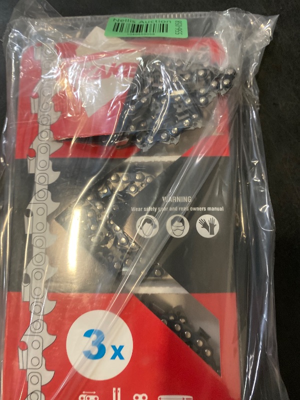 Photo 1 of KAKEI Husqvarna Chainsaw Chain 20 Inch .325" Pitch .050" Gauge 80 Drive Links Fits Husqvarna 450 (Rancher), 545 (Rancher), 550 (XP), Craftsman, Jonsered (3 Chains)