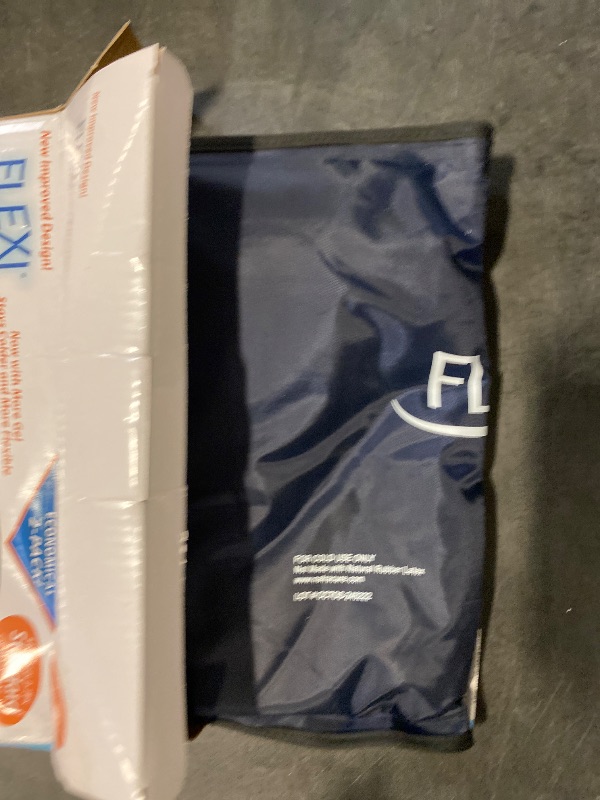 Photo 1 of 2 FlexiKold Gel Ice Packs (Standard Large: 10.5" x 14.5") - Reusable Cold Pack for Injuries, for Back Pain Relief, Migraine Relief Pad, After Surgery, Postpartum, Headache, Shoulder - 6300-COLD 2PK