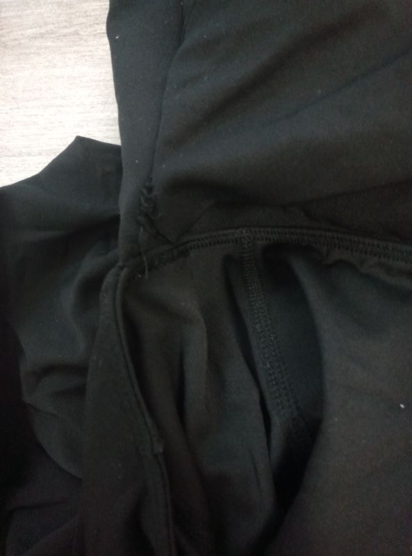 Photo 3 of Size Large Heathyoga Tennis Dress with Built in Shorts and Bra Athletic Dress for Women Summer Cut Out Twisted Golf Workout Dress Black