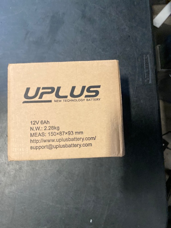 Photo 1 of UPLUS YTX7A-BS Motorcycle Scooter Battery, EB7A-4-I Maintenance Free 12V 6Ah SLA Batteries ATV AGM Battery, Replacement for YTX7A-4, ETX7A-BS, LTX7A-BS,NTX7A-BS,FTX7A-BS, ENTX7A-BS, GTX7A-BS, MTX7A-BS