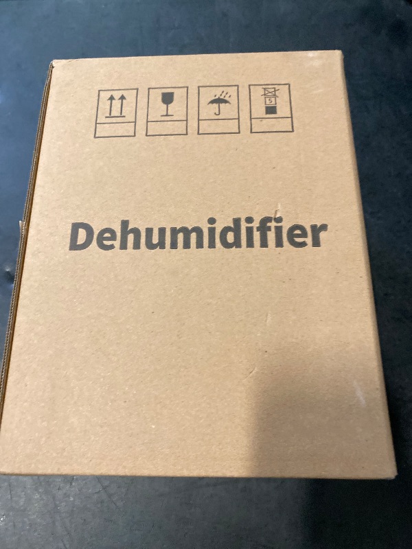 Photo 1 of Dehumidifier with Drain Hose. Litever Small Portable Dehumidifier. Auto-OFF. Drain Hose for Continuous Drainage. Effective for Small Bathroom Pantry Closet Basement Wardrobe Gun safe RV Trailer Camper