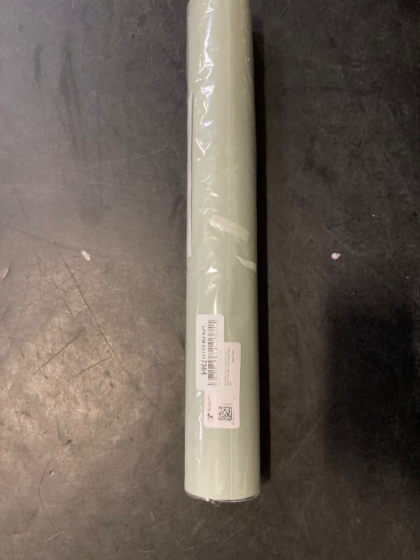 Photo 1 of practicalWs Light Green Peel and Stick Wallpaper Green Contact Paper 17.7'' x 393.7'' Removable Wallpaper Self-Adhesive Vinyl Solid Wall Paper for Bedroom Livingroom Easy to Install