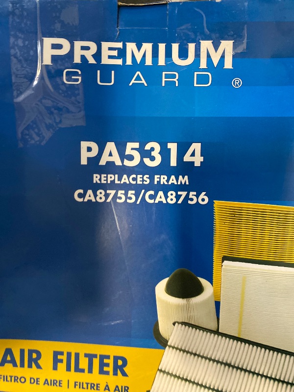 Photo 1 of PG Engine Air Filter PA5314 | Fits 2001-2014 Chevrolet Silverado 2500 HD, 2001-2014 GMC Sierra 2500 HD, 2002-2006 Chevrolet Avalanche 1500, 2007-2013 Avalanche, 2007-2013 Cadillac Escalade
