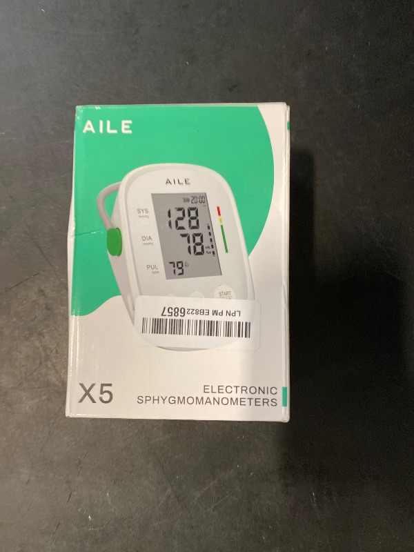Photo 1 of Blood Pressure Monitor, AILE Blood Pressure Machine Upper Arm Large Cuff(8.7"-16.5"), High Automatic Blood Pressure Monitors Cuff for Home Use, (BP) Manual Arm Blood Pressure Monitors, 2 * 99 Memory