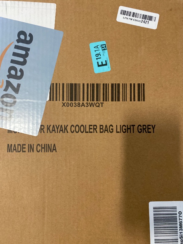 Photo 1 of Kayak Cooler,Waterproof Kayak Seat Back Cooler for Kayaking,Kayak Accessories Cooler Bag,Protable Ice Chest,Beach Cooler,Travel Cooler for Camping or Lunch Bag