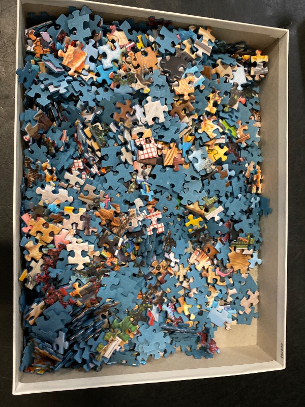 Photo 1 of Ravensburger Dog Days of Summer 1000 Piece Jigsaw Puzzle for Adults - 12000546 - Handcrafted Tooling, Made in Germany, Every Piece Fits Together Perfectly