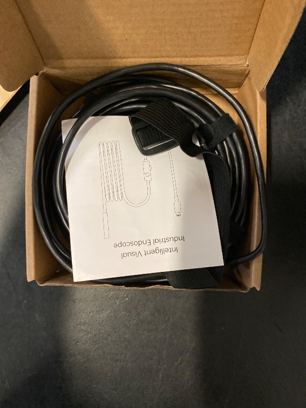 Photo 1 of iPhone Endoscopy Camera with Lights,Dual Lens,1920P,16.5ft Semi-Rigid Serpentine Cable IP67,Borescope Camera with 8+1 LED Lights for iPhone and Samsung,Cool Gadget for Men Gifts