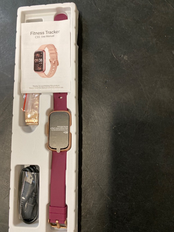 Photo 1 of DEKELIFE Fitness Tracker Watch, 1.47" Smart Watch for Women with Health & Fitness Tracker, 24/7 Heart Rate/Blood Oxygen/Sleep Monitor Smart Watcheor Android/iOS Phones (2 Bands)
