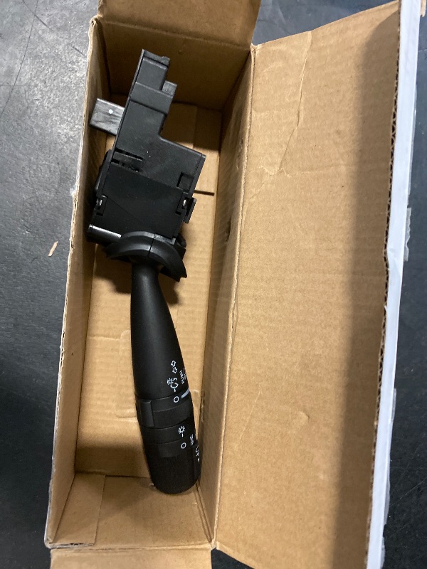 Photo 1 of CBS-1703 Turn Signal Switch, Compatible with 07-17 Jeep Wrangler Compass Patriot, 08-10 Grand Cherokee Commander, 06-14 Chrysler, 07-14 Dodge Journey & More, Fog Light/Headlight Multifunction Control