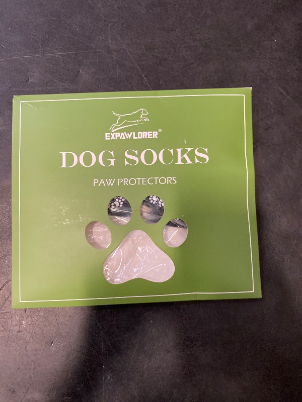 Photo 1 of EXPAWLORER Anti Slip Dog Socks to Prevent Licking Paws, Dog Shoes for Hot Pavement, Dog Booties for Small Medium Large Senior Dogs, Traction Control Dog Boots & Paw Protectors for Hardwood Floors