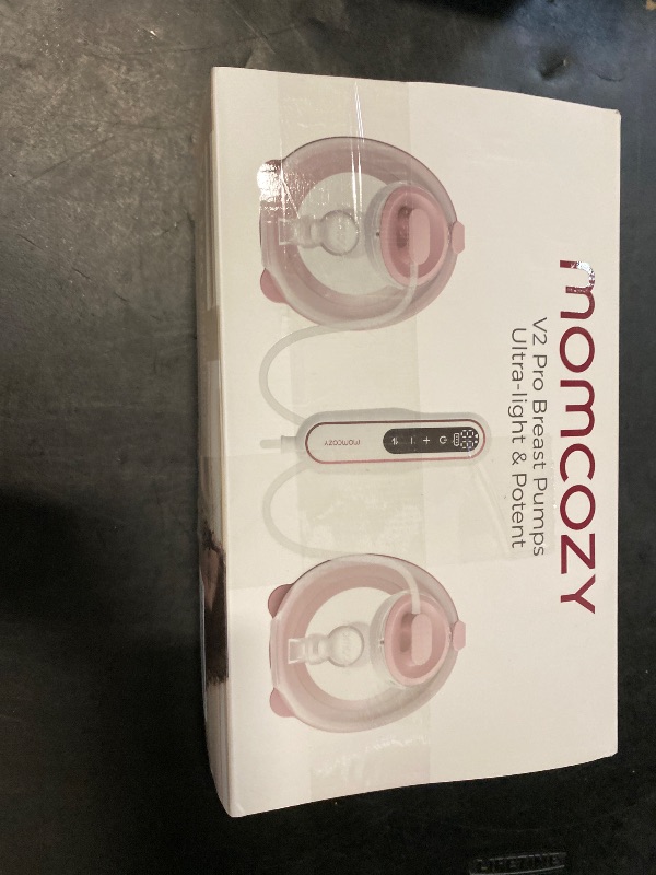 Photo 1 of Momcozy Breast Pump BP141 Slim & Quiet,Hands-Free & Lightweight Pump with Upgraded Flange, High Efficient Electric Pump, 3 Modes|9 Levels, Hot Pink