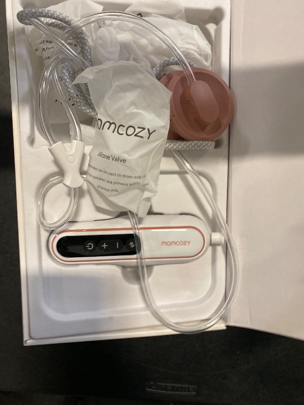 Photo 1 of Momcozy Breast Pump BP141 Slim & Quiet,Hands-Free & Lightweight Pump with Upgraded Flange, High Efficient Electric Pump, 3 Modes|9 Levels, Hot Pink