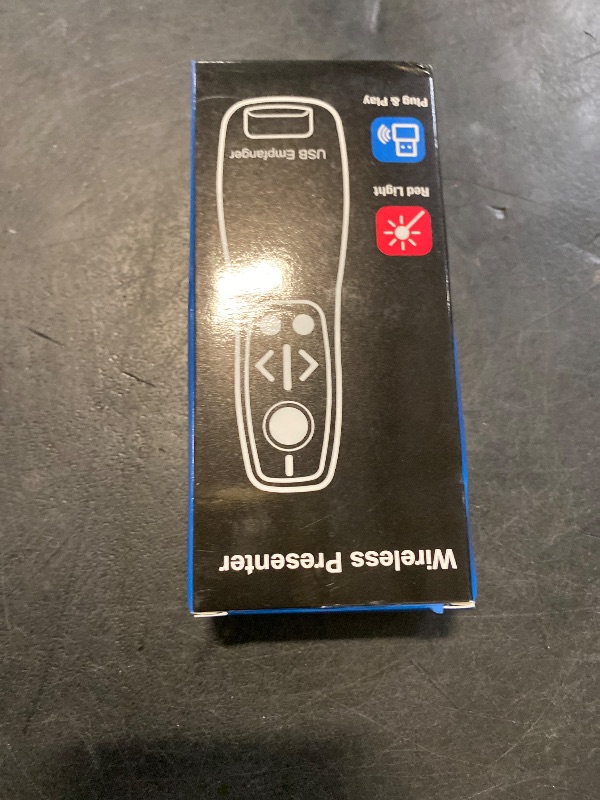 Photo 1 of 2-in-1 USB Type C Wireless Presenter Remote with Volume Control - Slide Advancer for PowerPoint