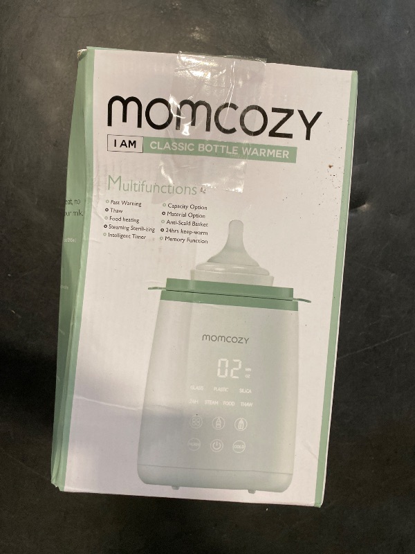 Photo 1 of Momcozy Bottle Warmer, Fast Bottle Warmers for All Bottles with Timer, Accurate Temperature Control and Automatic Shut-Off, Multifunctional Bottle Warmer for Breastmilk