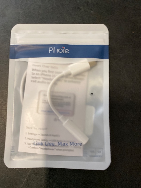 Photo 1 of USB-C to 3.5mm Audio Headphone Adapter - HiFi 2 Pack Compatible with Apple iPhone 16 15 Samsung Galaxy S25 S24 S23 S22 S21 Plus Pro Max Ultra Pixel iPad - Type C to Aux Cord Jack Dongle Adapter