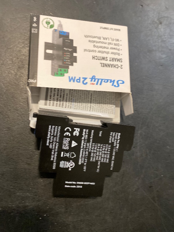 Photo 1 of Shelly Pro 2PM | Wi-Fi & LAN 2-Channel Smart Relay with Power Metering | Home Automation | Compatible with Alexa & Google Home | iOS Android App | Remote Appliances Control & Monitoring