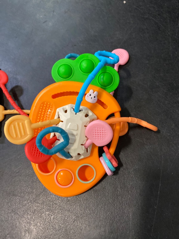 Photo 1 of Yetonamr Baby Teething Toys, Easter Basket Stuffers for 18+ Months, Toddler Easter Basket Birthday Gift Sensory Montessori Toys for 18+ Months Boy Girl Infant